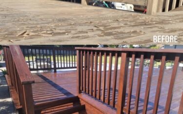 Project Spotlight: Deck Staining in Vacaville, CA