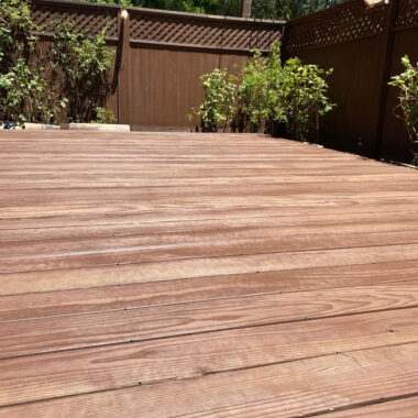 Deck and Fence Painting